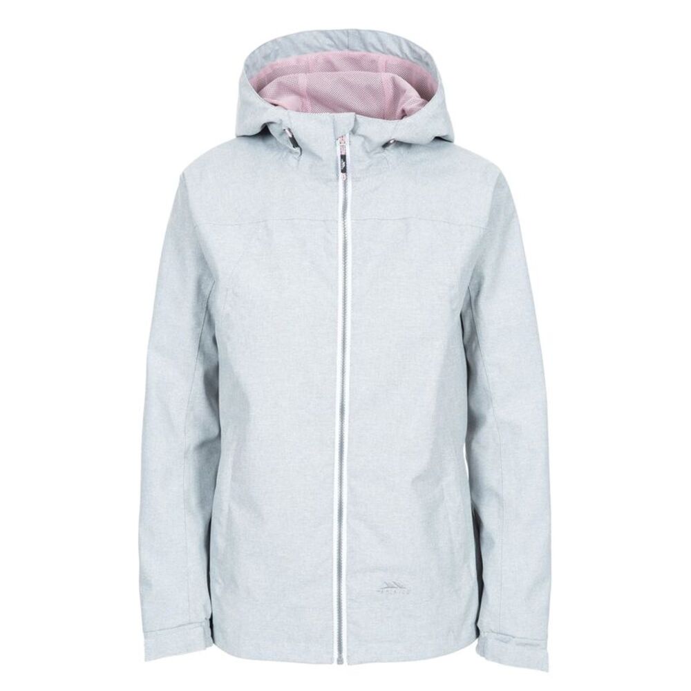 Trespass Womens/Ladies Virtual Waterproof Jacket / Gray Marl